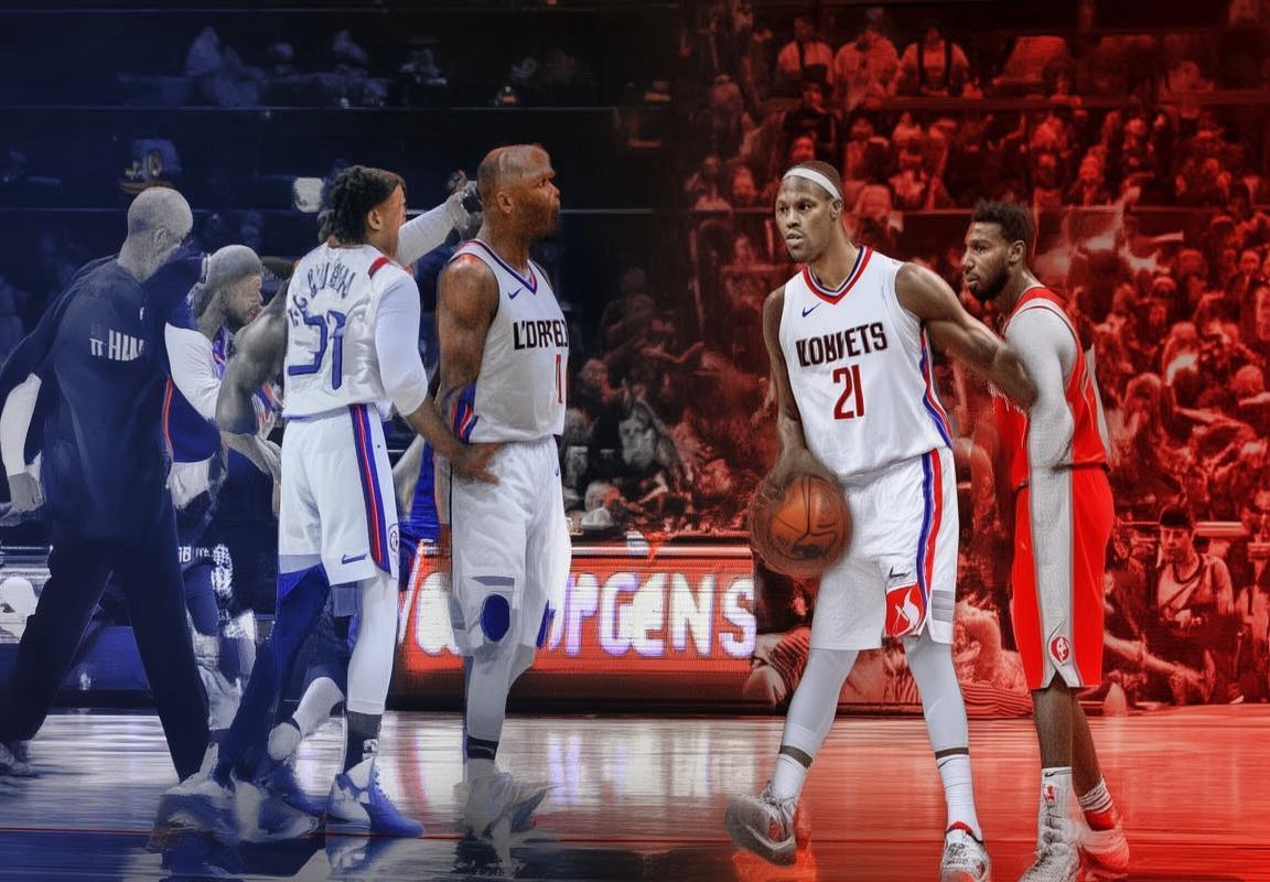 2018NBA快船对火箭经典对决战术解析与启示