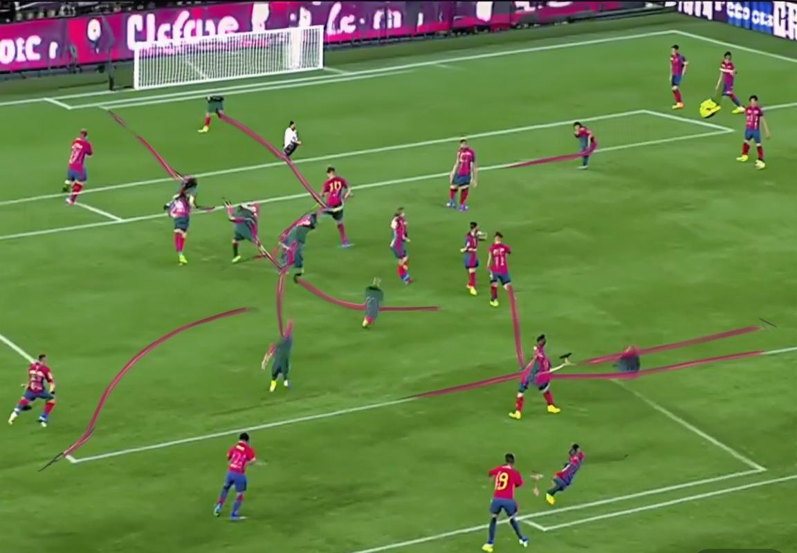 2018西甲经典对决：梅西领衔巴塞罗那2-0击败鄂队(图3)